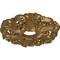 Ekena Millwork Orrington Ceiling Medallion (Fits Canopies up to 4 3/4"), 19 5/8"OD x 4 3/4"ID x 1 3/4"P, Pale Gold CM19ORPAS - alternate 3